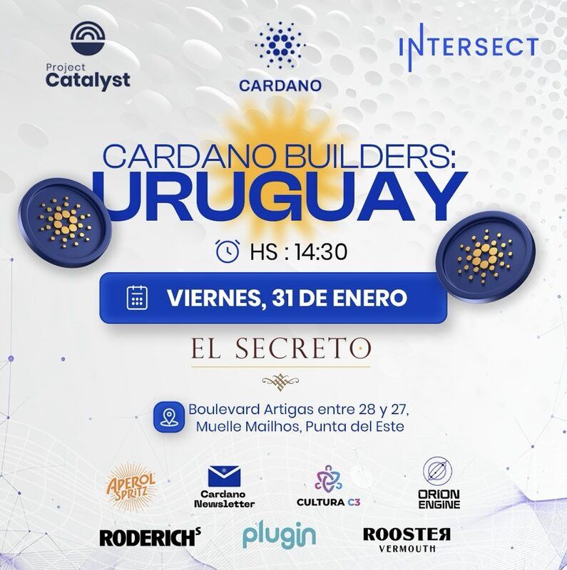 Flyer for Cardano Builders: Uruguay