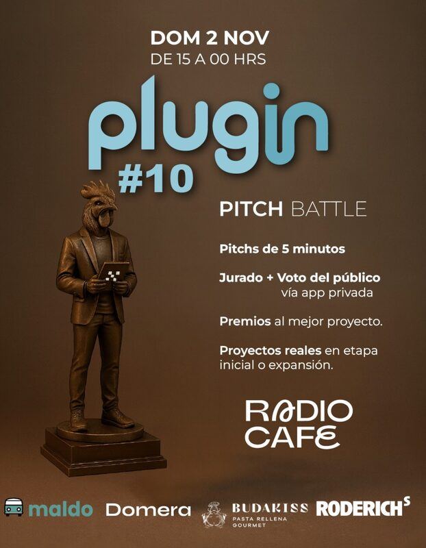 Flyer for Plugin 10: Pitch Battle